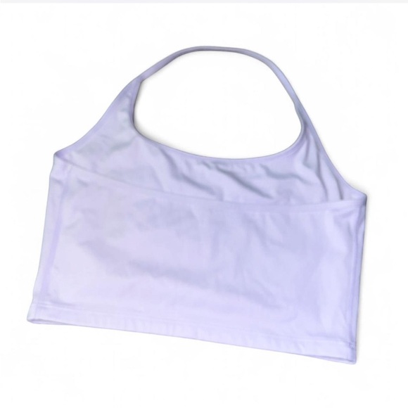 SET Active Women’s‎ Size L Sportbody Halter Top Lavender Cropped - Picture 4 of 6